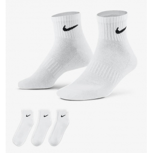 Tất Nike Everyday Cushioned Crew Sock Trắng Pack 3