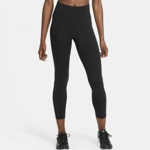 Women's Mid-Rise 7/8 Mesh-Panelled Leggings