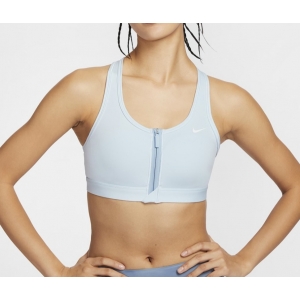 Swoosh Front Zip Women's Medium-Support Padded Sports Bra