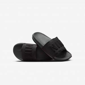 DÉP NIKE ĐEN LOGO ĐEN